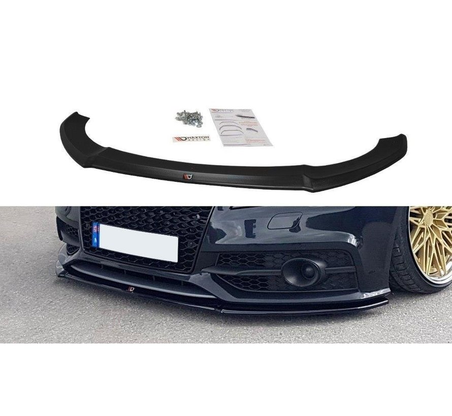 Maxton Design FRONT SPLITTER V.1 Audi A7 Mk1 S-Line