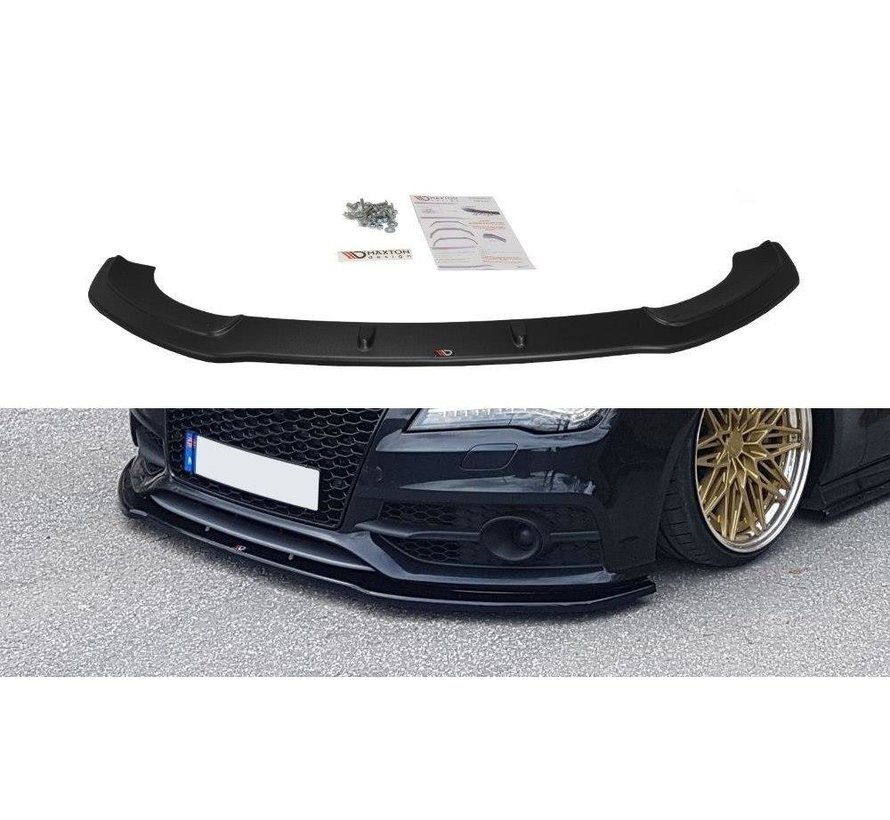 Maxton Design FRONT SPLITTER V.2 Audi A7 Mk1 S-Line