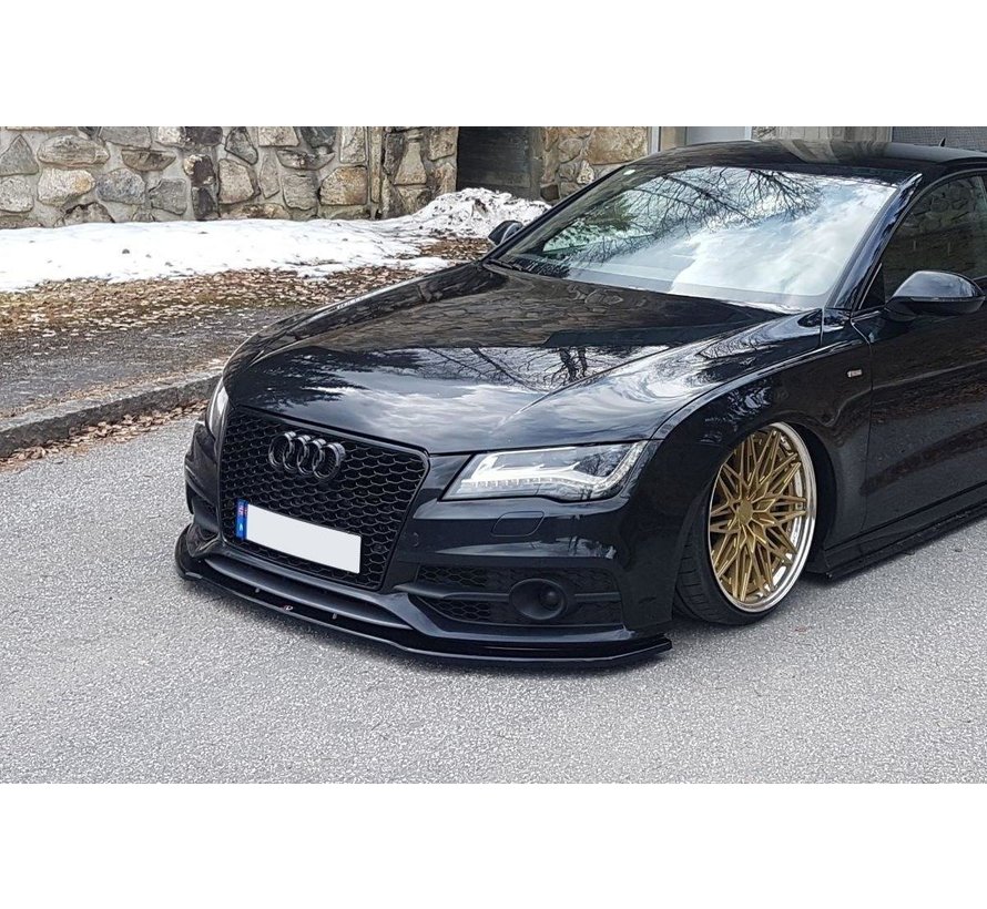 Maxton Design FRONT SPLITTER V.2 Audi A7 Mk1 S-Line