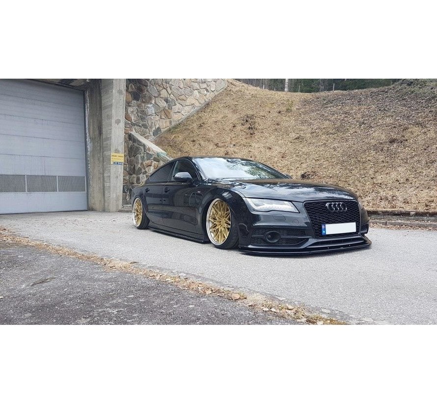 Maxton Design FRONT SPLITTER V.2 Audi A7 Mk1 S-Line