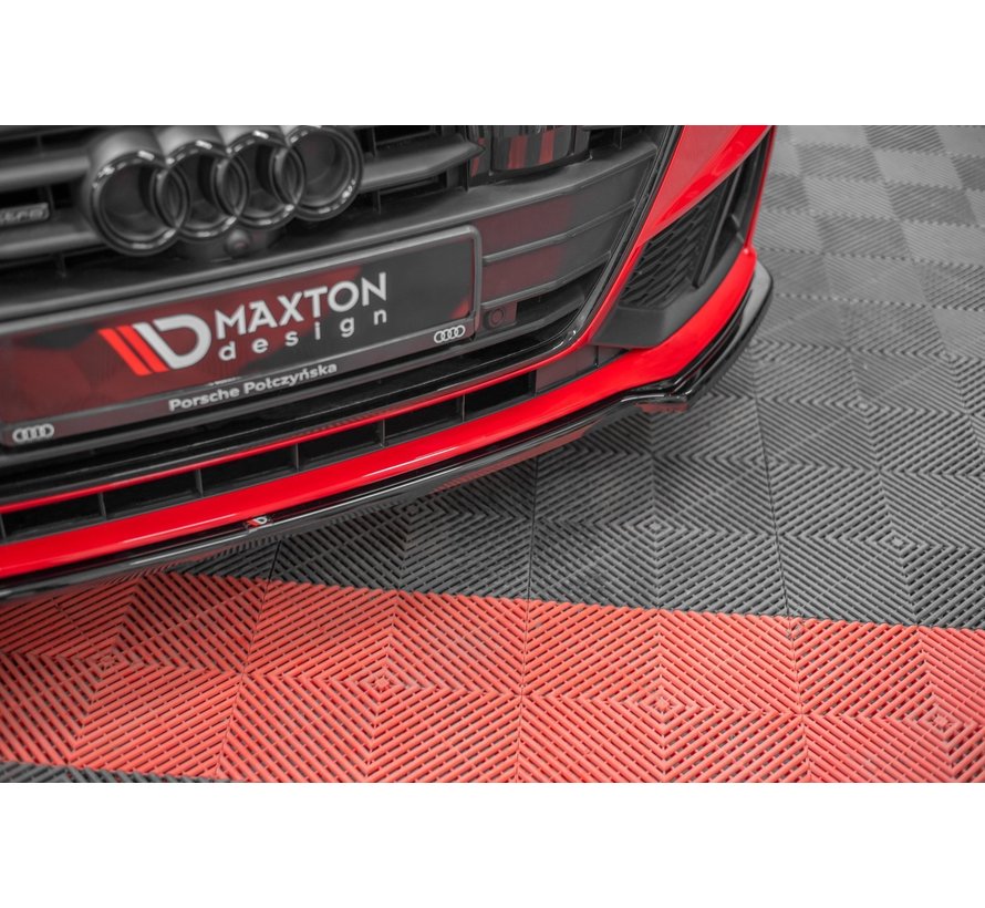 Maxton Design FRONT SPLITTER V.1 Audi A7 C8 S-Line