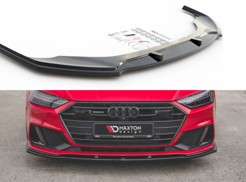 Maxton Design Maxton Design FRONT SPLITTER V.2 Audi A7 C8 S-Line