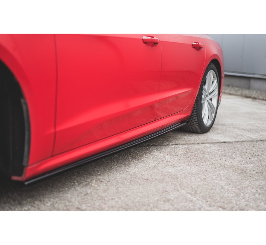 Maxton Design SIDE SKIRTS DIFFUSERS  Audi A7 C8 S-Line