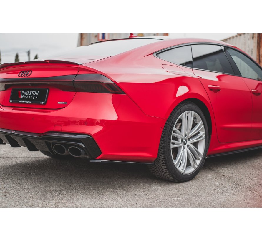 Maxton Design REAR SIDE SPLITTERS Audi A7 C8 S-Line