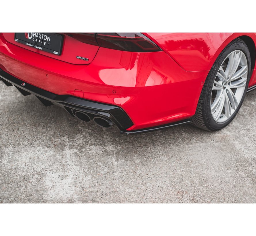 Maxton Design REAR SIDE SPLITTERS Audi A7 C8 S-Line