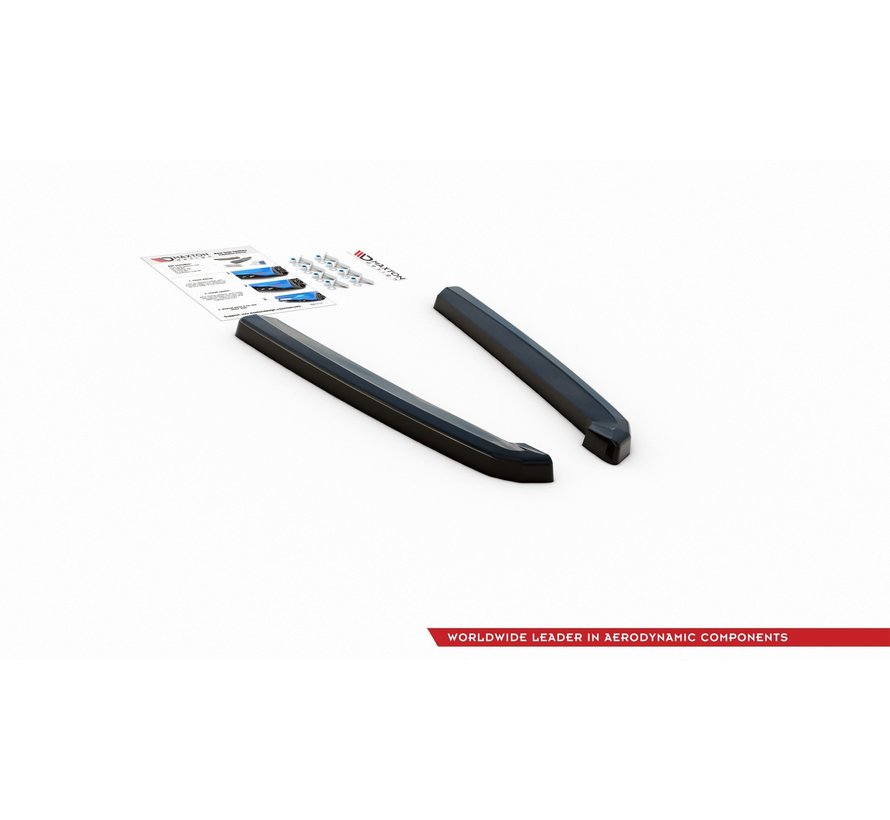Maxton Design REAR SIDE SPLITTERS Audi A7 C8 S-Line