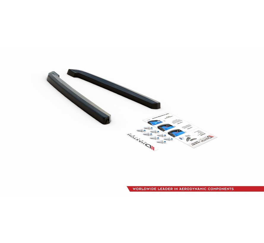 Maxton Design REAR SIDE SPLITTERS Audi A7 C8 S-Line