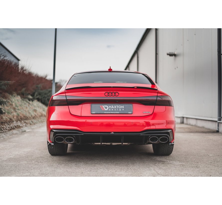 Maxton Design REAR DIFFUSER Audi A7 C8 S-Line