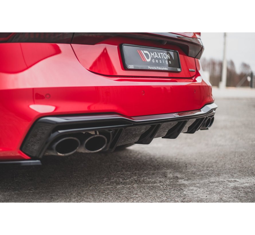 Maxton Design REAR DIFFUSER Audi A7 C8 S-Line