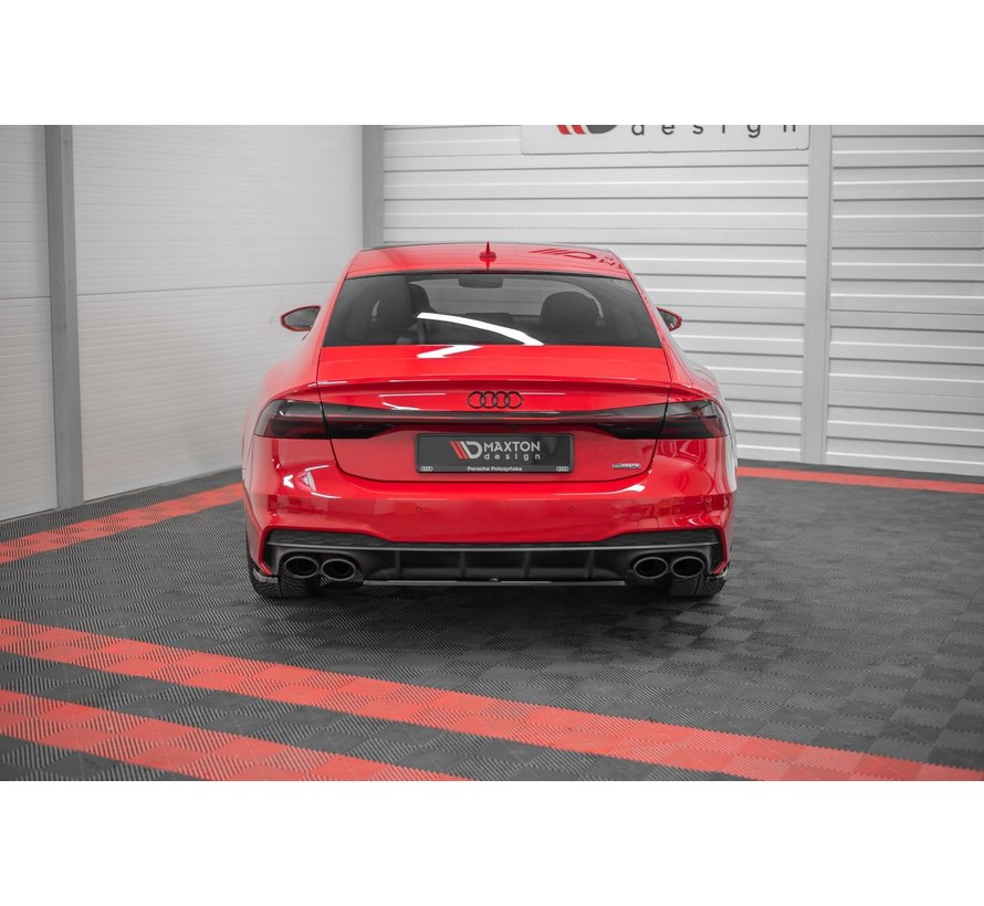 Maxton Design CENTRAL REAR DIFFUSER Audi A7 C8 S-Line