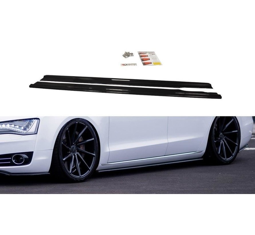 Maxton Design SIDE SKIRTS DIFFUSERS  Audi A8 D4
