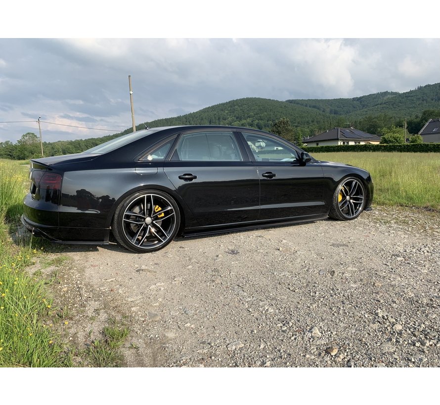 Maxton Design SIDE SKIRTS DIFFUSERS  Audi A8 Long D4