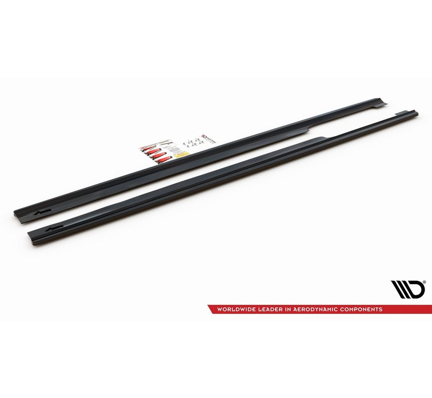 Maxton Design SIDE SKIRTS DIFFUSERS  Audi A8 Long D4