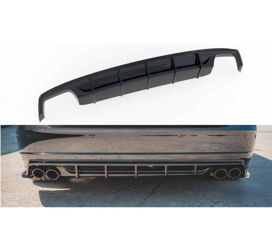 Maxton Design REAR DIFFUSER Audi S8 D4 Facelift