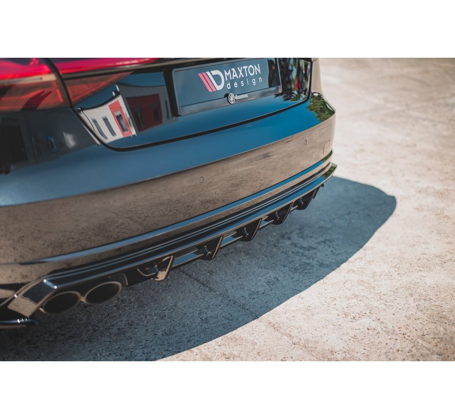 Maxton Design REAR DIFFUSER Audi S8 D4 Facelift