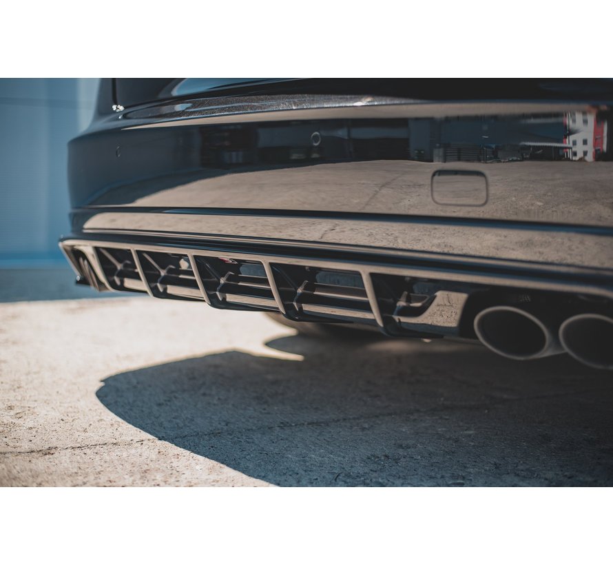 Maxton Design REAR DIFFUSER Audi S8 D4 Facelift