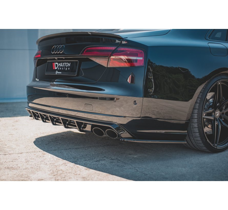 Maxton Design REAR SIDE SPLITTERS V.2 Audi S8 D4 Facelift