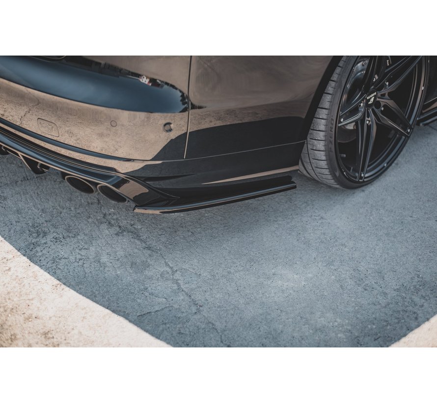 Maxton Design REAR SIDE SPLITTERS V.2 Audi S8 D4 Facelift