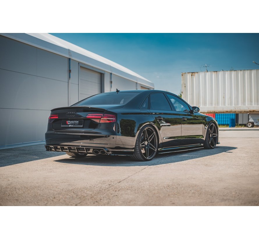 Maxton Design REAR SIDE SPLITTERS V.2 Audi S8 D4 Facelift