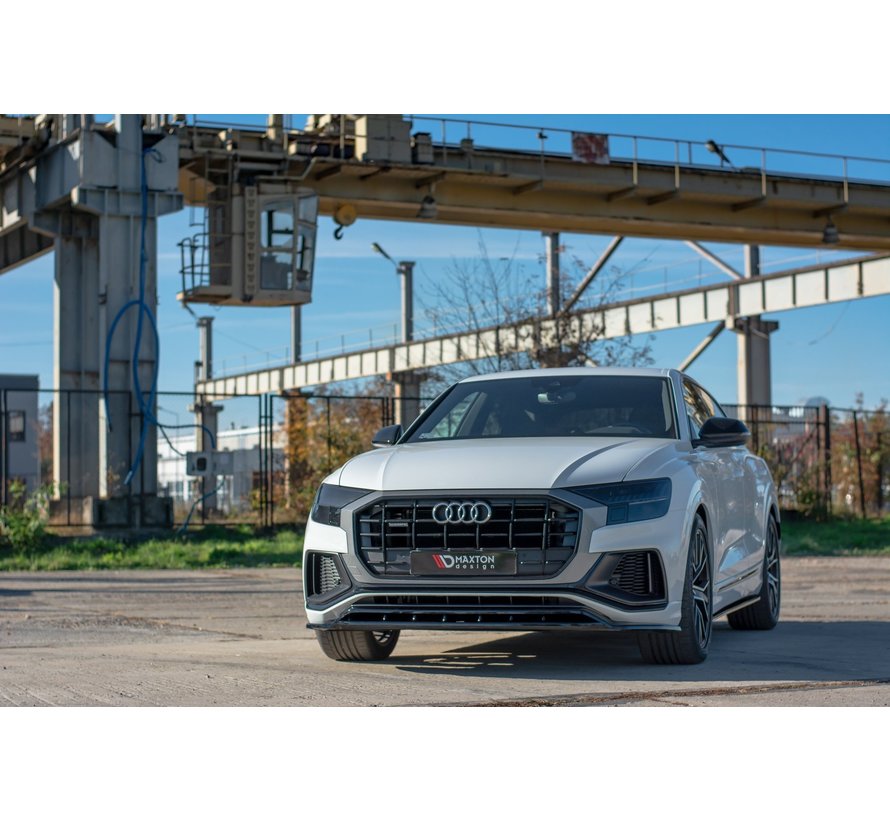 Maxton Design FRONT SPLITTER  Audi Q8 S-line