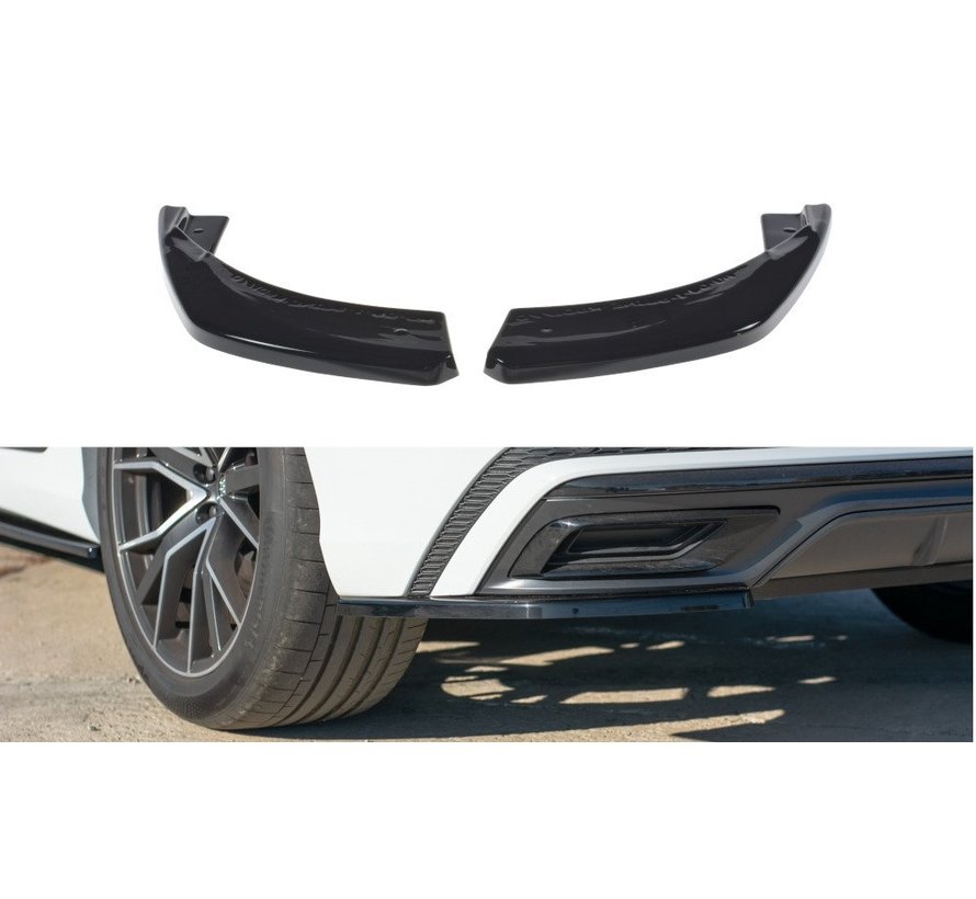 Maxton Design REAR SIDE SPLITTERS Audi Q8 S-line