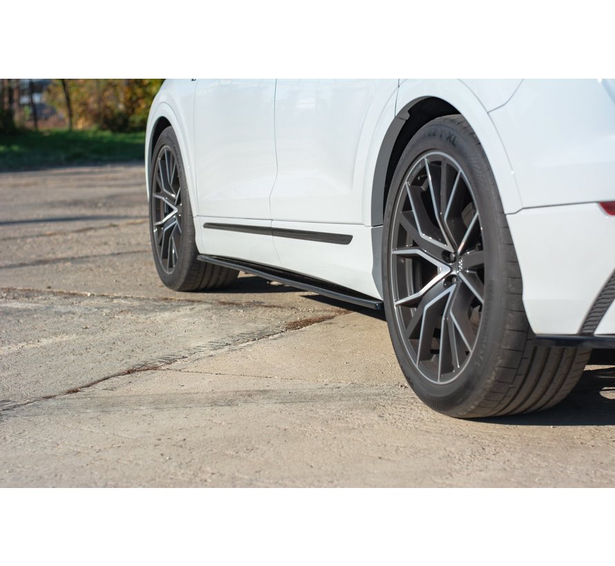 Maxton Design SIDE SKIRTS DIFFUSERS Audi Q8 S-line