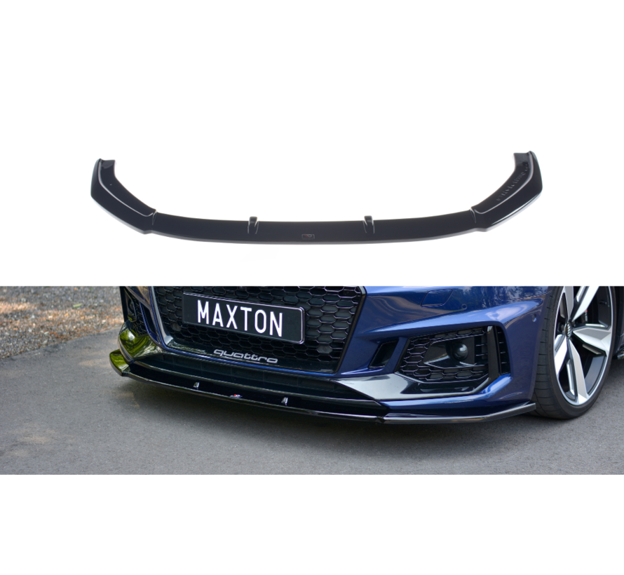 Maxton Design FRONT SPLITTER V.1 Audi RS4 B9