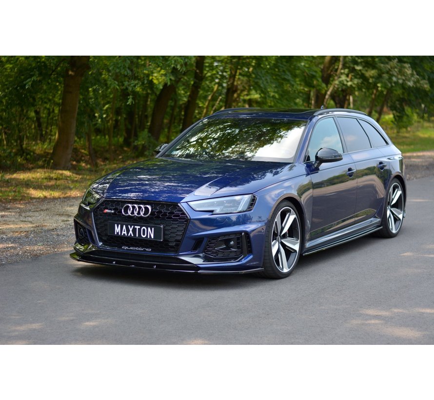 Maxton Design FRONT SPLITTER V.1 Audi RS4 B9