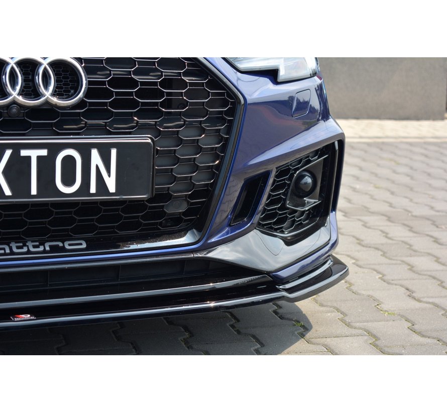 Maxton Design FRONT SPLITTER V.2 Audi RS4 B9