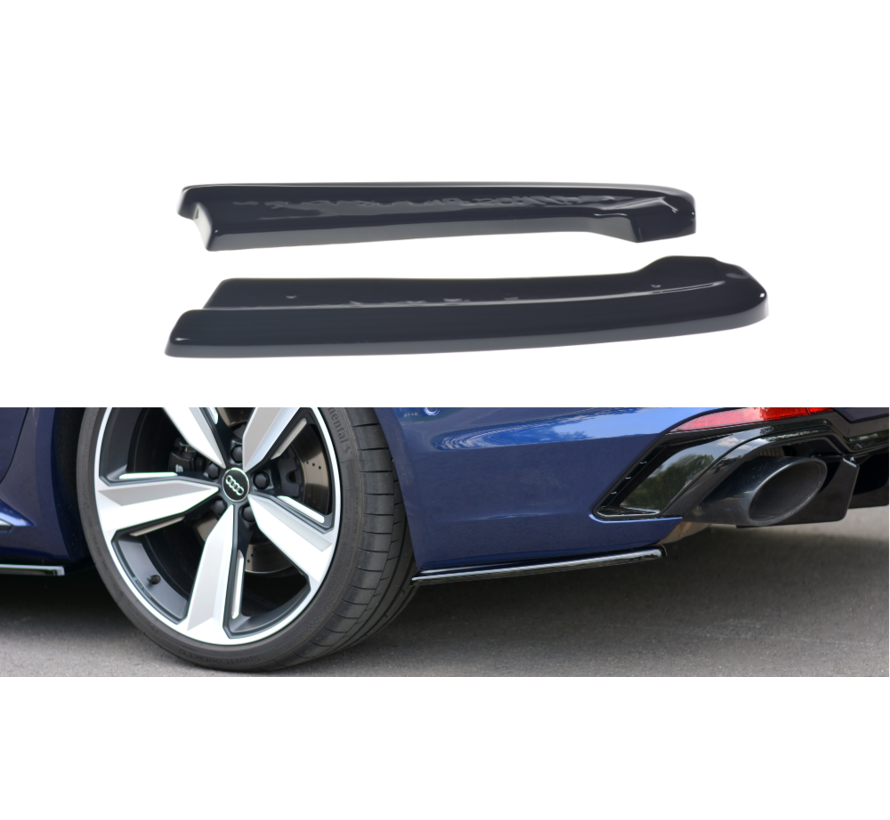 Maxton Design REAR SIDE SPLITTERS Audi RS4 B9 Avant