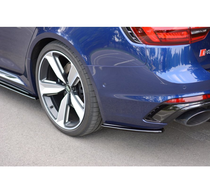 Maxton Design REAR SIDE SPLITTERS Audi RS4 B9 Avant