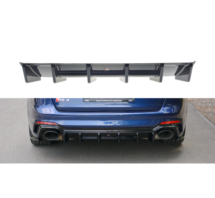 Maxton Design REAR DIFFUSER Audi RS4 B9 Avant