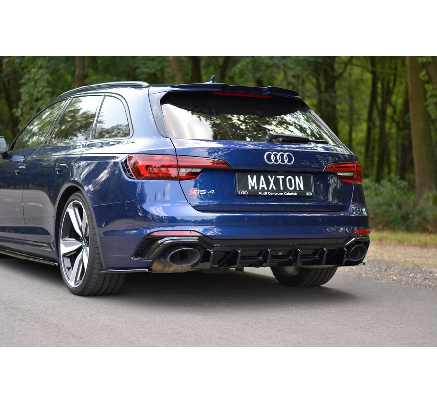 Maxton Design REAR DIFFUSER Audi RS4 B9 Avant
