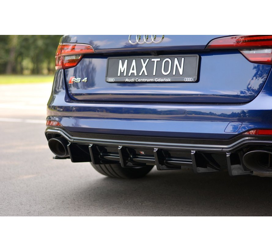 Maxton Design REAR DIFFUSER Audi RS4 B9 Avant