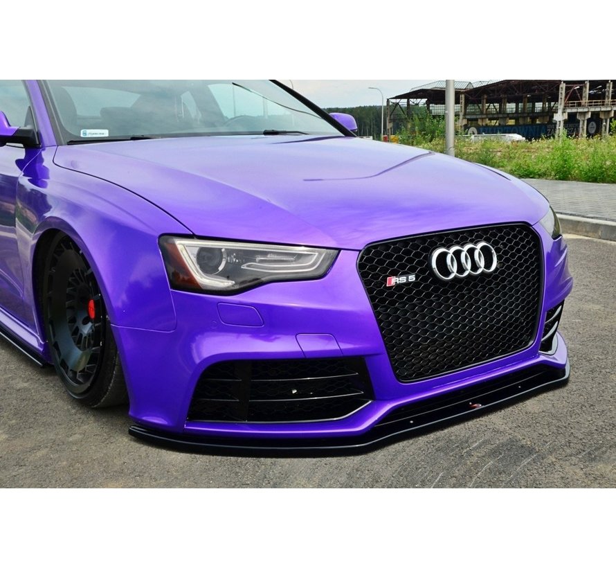 Maxton Design FRONT SPLITTER AUDI RS5 FACELIFT MODEL (2011-)