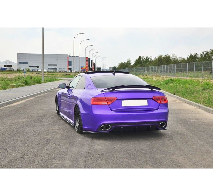 Maxton Design REAR SIDE SPLITTERS Audi RS5 Mk1 (8T) Facelift