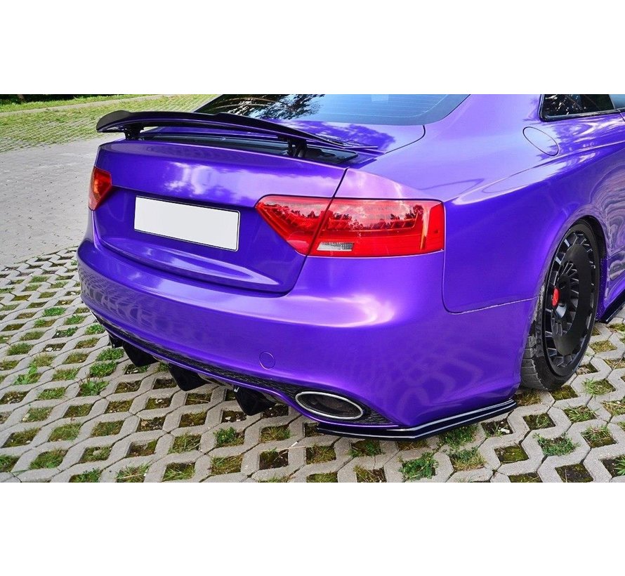 Maxton Design REAR DIFFUSER  Audi RS5 Mk1 (8T) Facelift