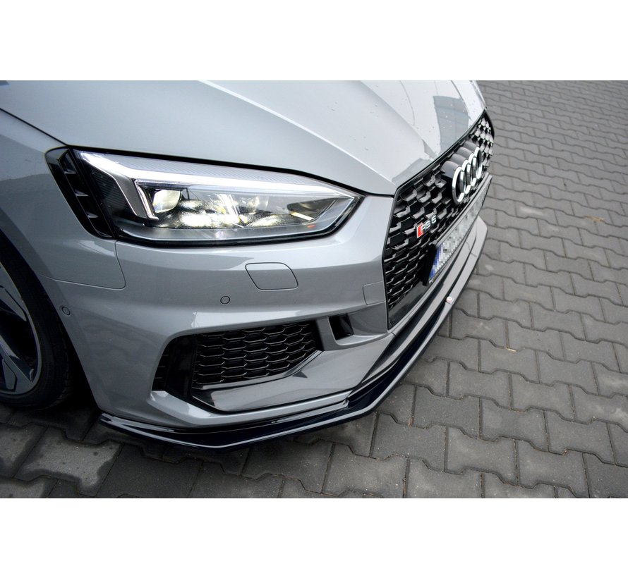 Maxton Design FRONT SPLITTER V.2 Audi RS5 F5 Coupe / Sportback