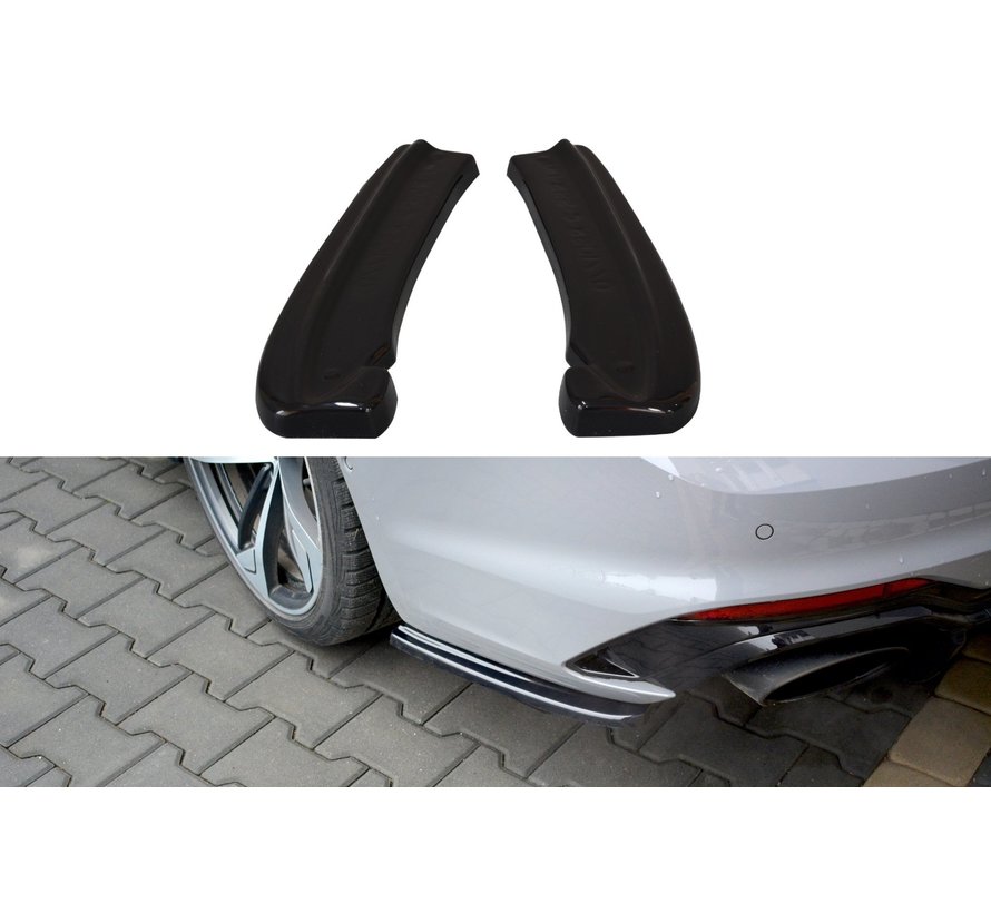 Maxton Design REAR SIDE SPLITTERS Audi RS5 F5 Coupe