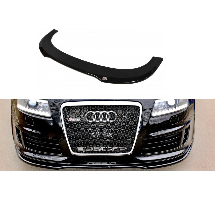 Maxton Design FRONT SPLITTER AUDI RS6 C6