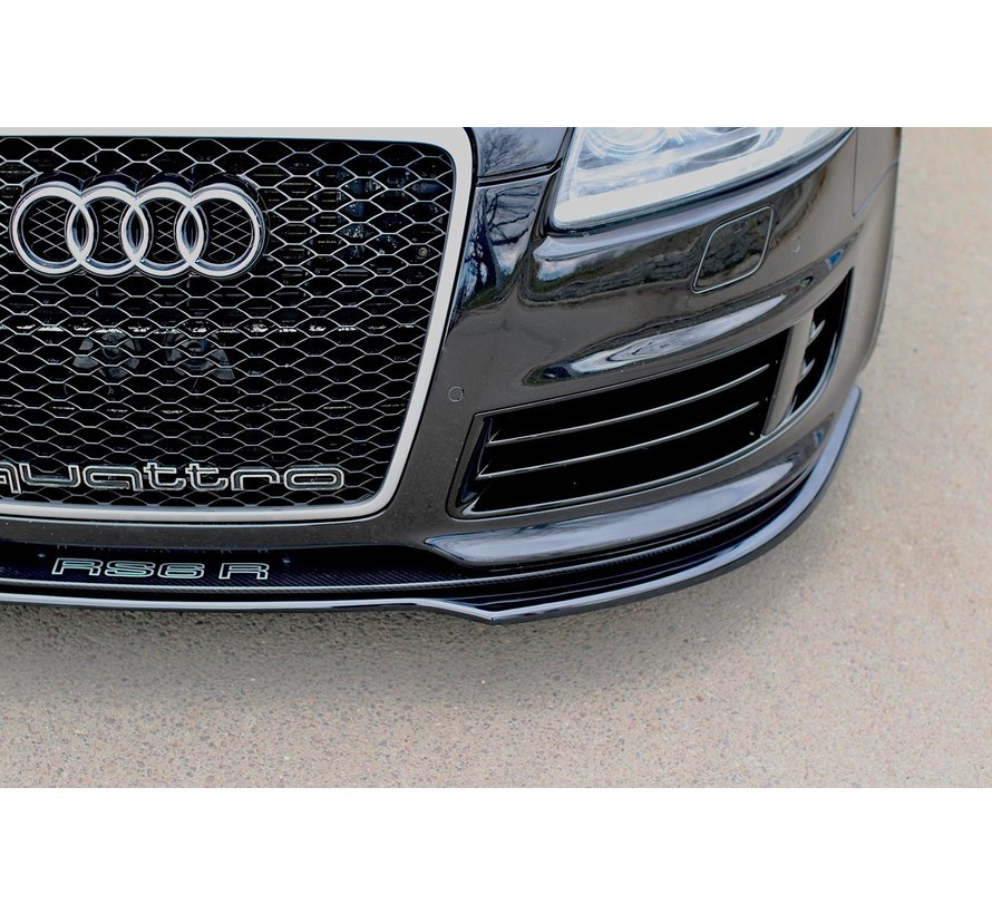 Maxton Design FRONT SPLITTER AUDI RS6 C6