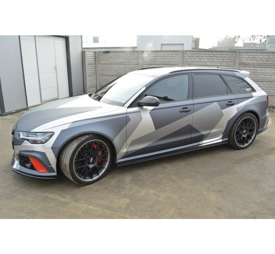 Maxton Design SIDE SKIRTS DIFFUSERS  Audi RS6 C7 / C7 FL