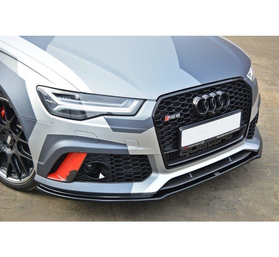 Maxton Design FRONT SPLITTER V.1 Audi RS6 C7 / C7 FL