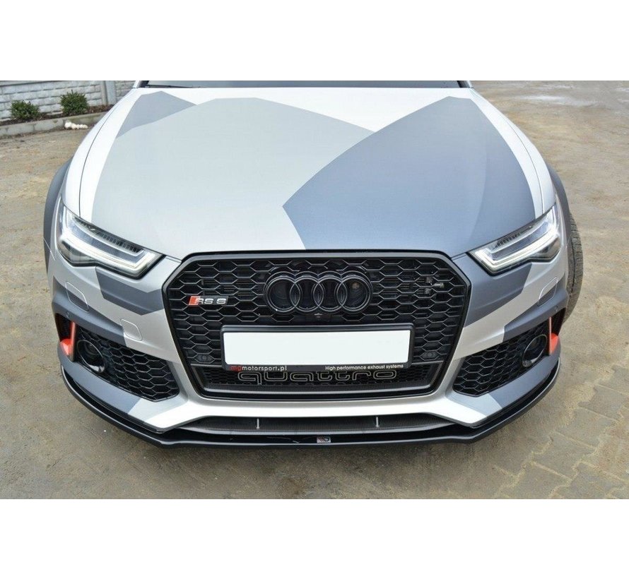 Maxton Design FRONT SPLITTER V.1 Audi RS6 C7 / C7 FL