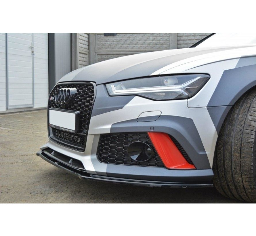 Maxton Design FRONT SPLITTER V.1 Audi RS6 C7 / C7 FL