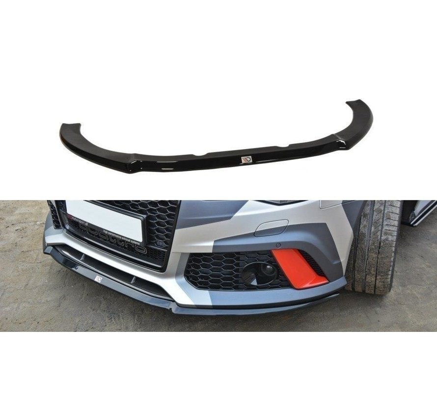 Maxton Design FRONT SPLITTER V.2 Audi RS6 C7 / C7 FL