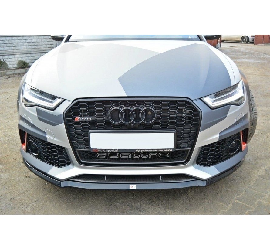 Maxton Design FRONT SPLITTER V.2 Audi RS6 C7 / C7 FL