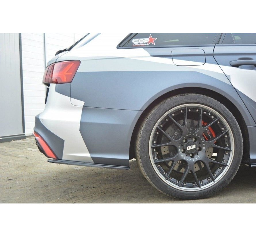 Maxton Design REAR SIDE SPLITTERS Audi RS6 C7 / C7 FL