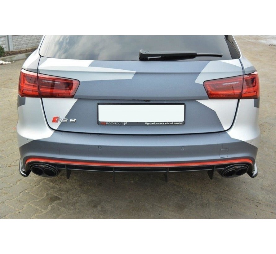 Maxton Design REAR SIDE SPLITTERS Audi RS6 C7 / C7 FL