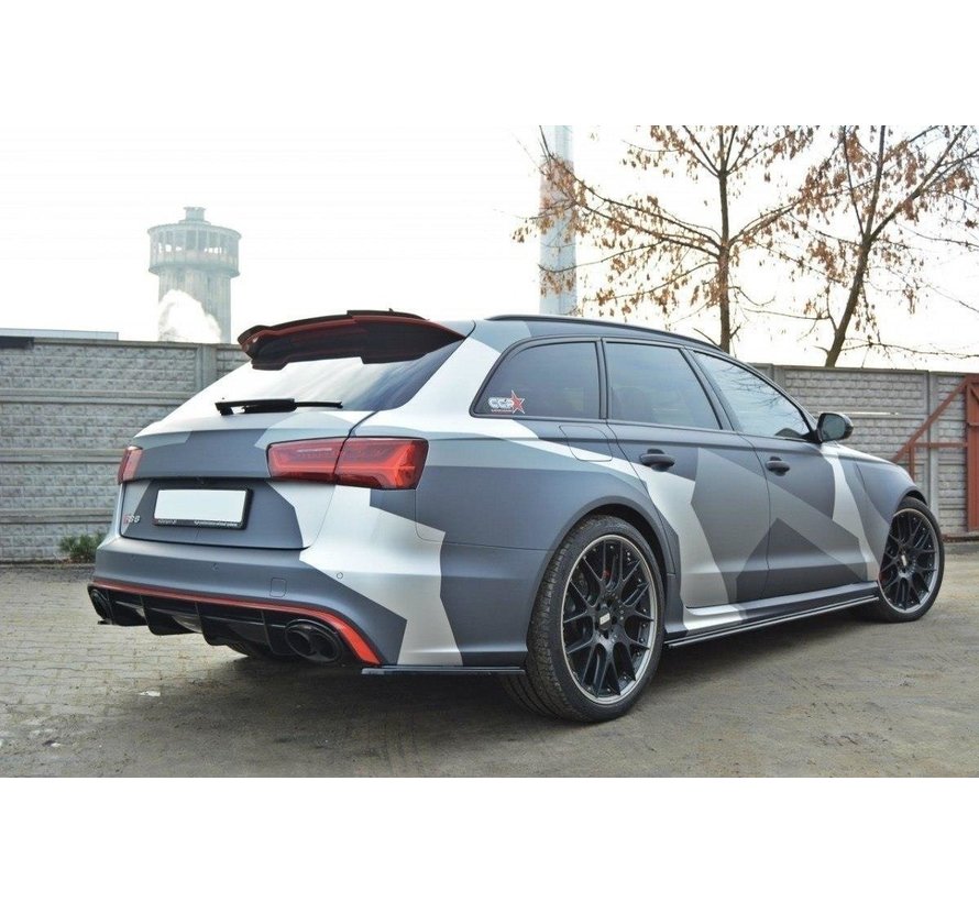 Maxton Design REAR SIDE SPLITTERS Audi RS6 C7 / C7 FL